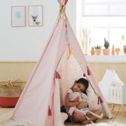Tipi Réversible Petite Sioux Rose - Vertbaudet 9 Tipi Réversible Petite Sioux Rose - Vertbaudet -vertbaudet shop tipi reversible petite sioux 4